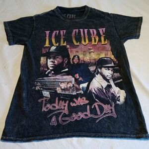 Ice Cube Graphic Women's Tee - Black